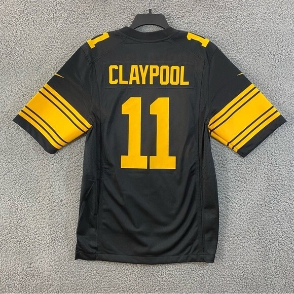Nike NFL Pittsburgh Steelers Claypool #11 Men's Home Jersey - Size: S - Picture 2 of 13